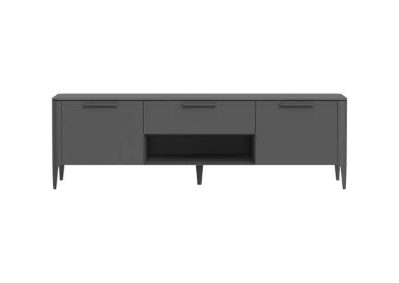 Тумба Type под ТВ ширина 180 см (темно-серый)