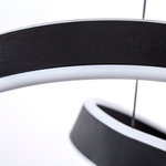 749487 Люстра SATURNO LED 60W 2760LM ЧЕРНЫЙ 3000K