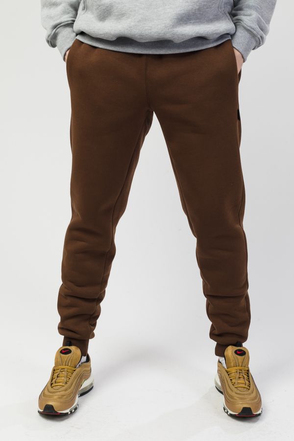 Штаны Basic Коричневые - фото 1
