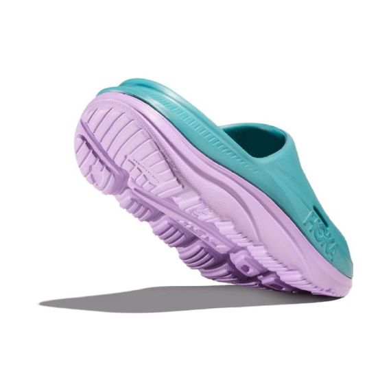 Hoka One One Ora Recovery Slide 3 'Purple Green'