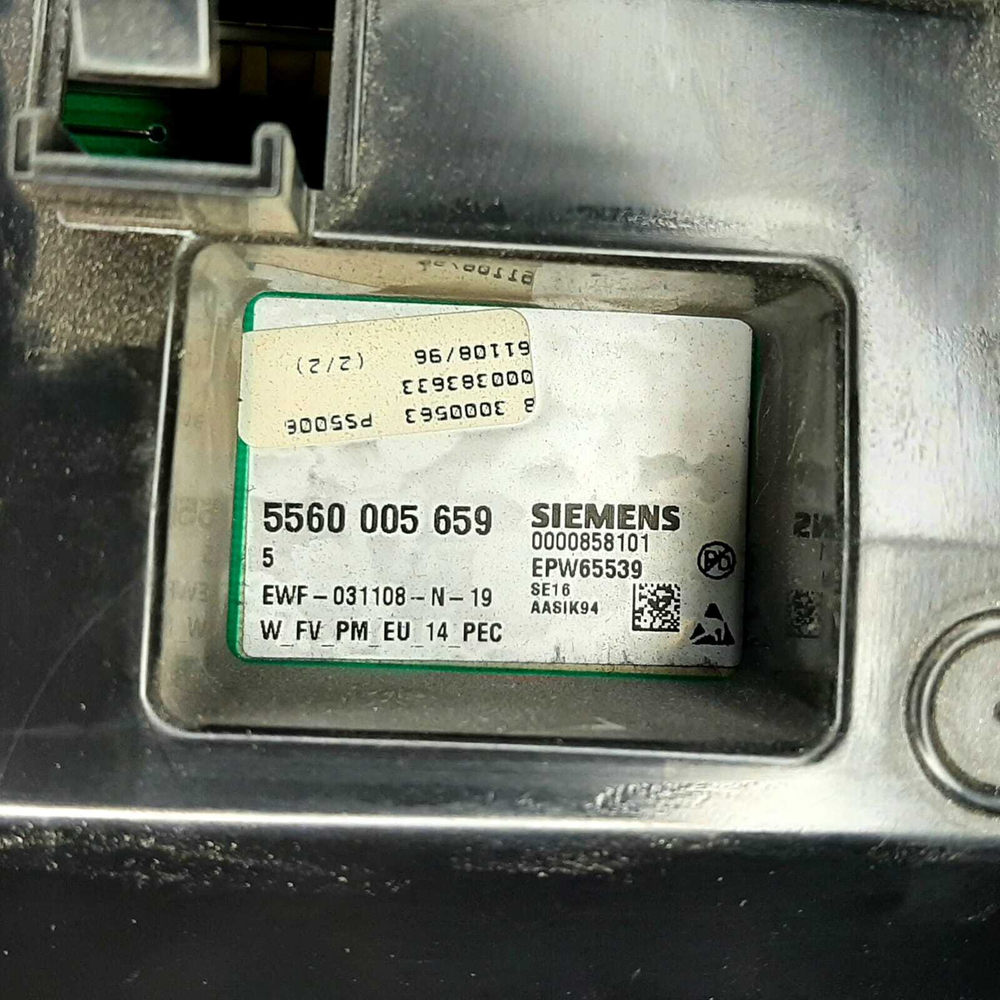 101 Модуль управления Bosch с индикатором 5560 005 659 б/у для стиральной машины