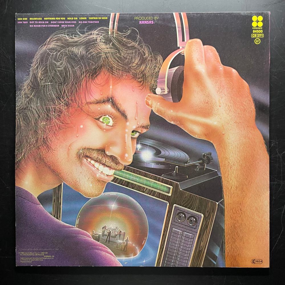 Kansas – Audio Visions (Голландия 1980г.)