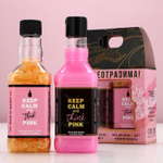 Подарочный набор косметики «Ты неотразима!», гель для душа виски 250 мл и соль для ванны 300 г, Чистое счастье