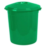 Бак 50л с крышкой (Зелёный)