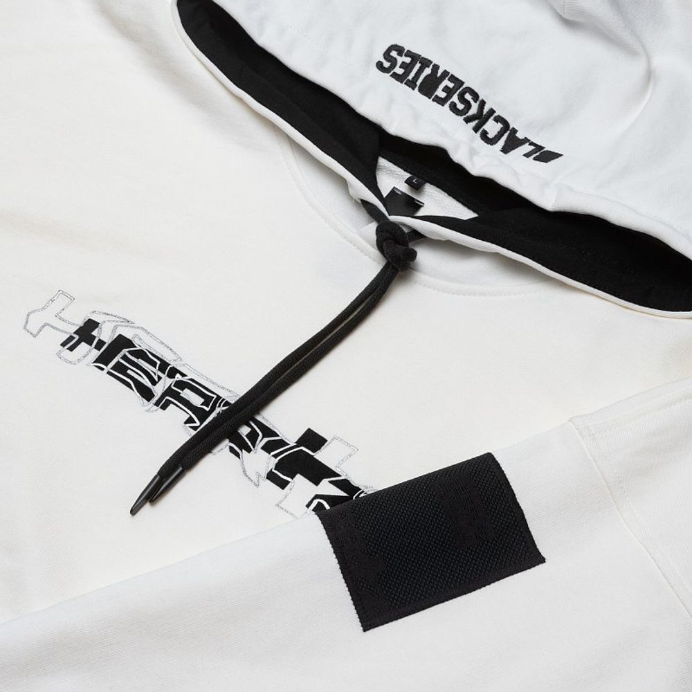 Худи Heartz  «Wave Logo» Black Series ED2 Milk Молочный