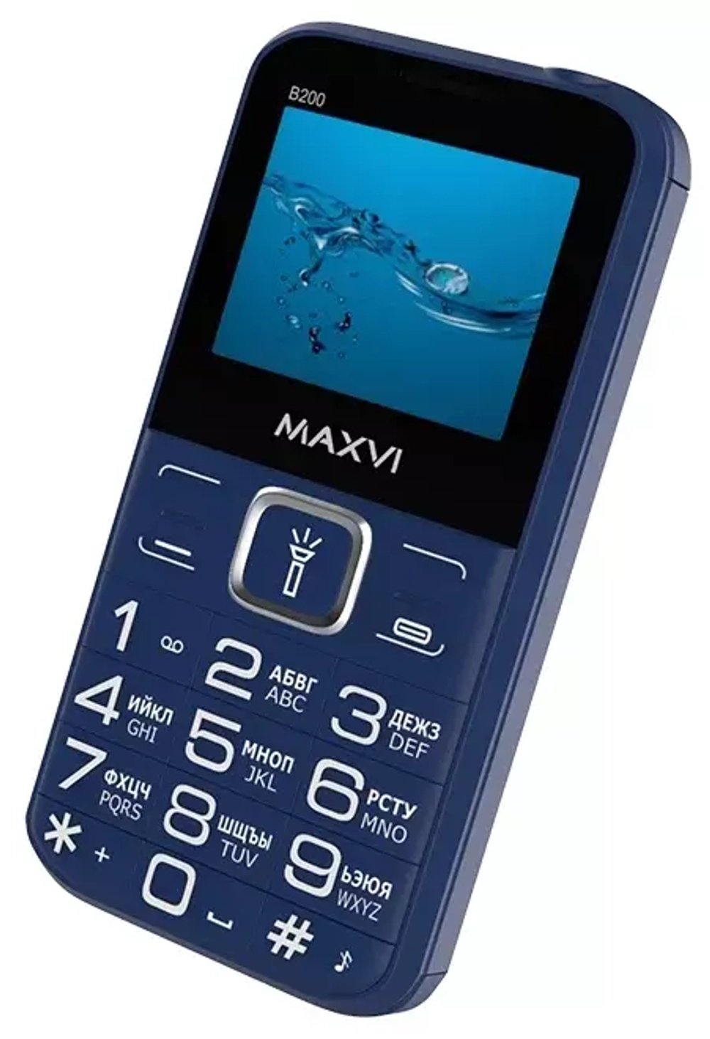 Сотовый телефон Maxvi B200 Blue
