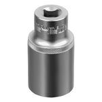 Головка торцевая удлиненная, 30 мм, шестигранная, CrV, под квадрат 1/2 Stels, 13885