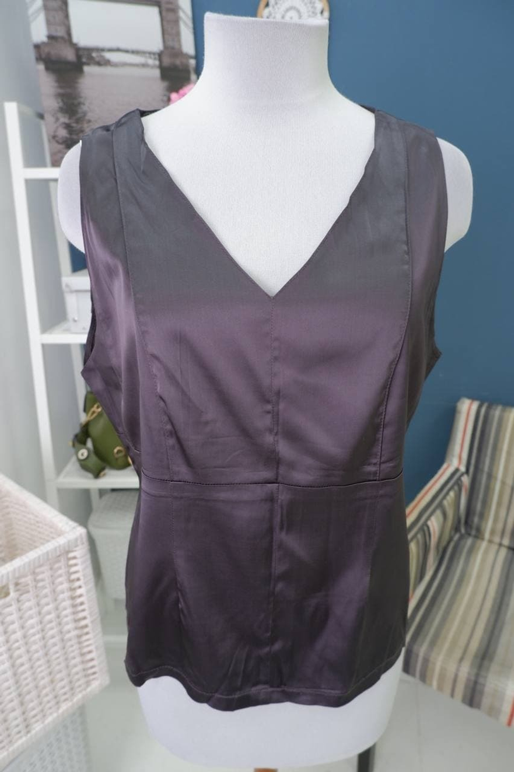 Топ атласный 52 размер