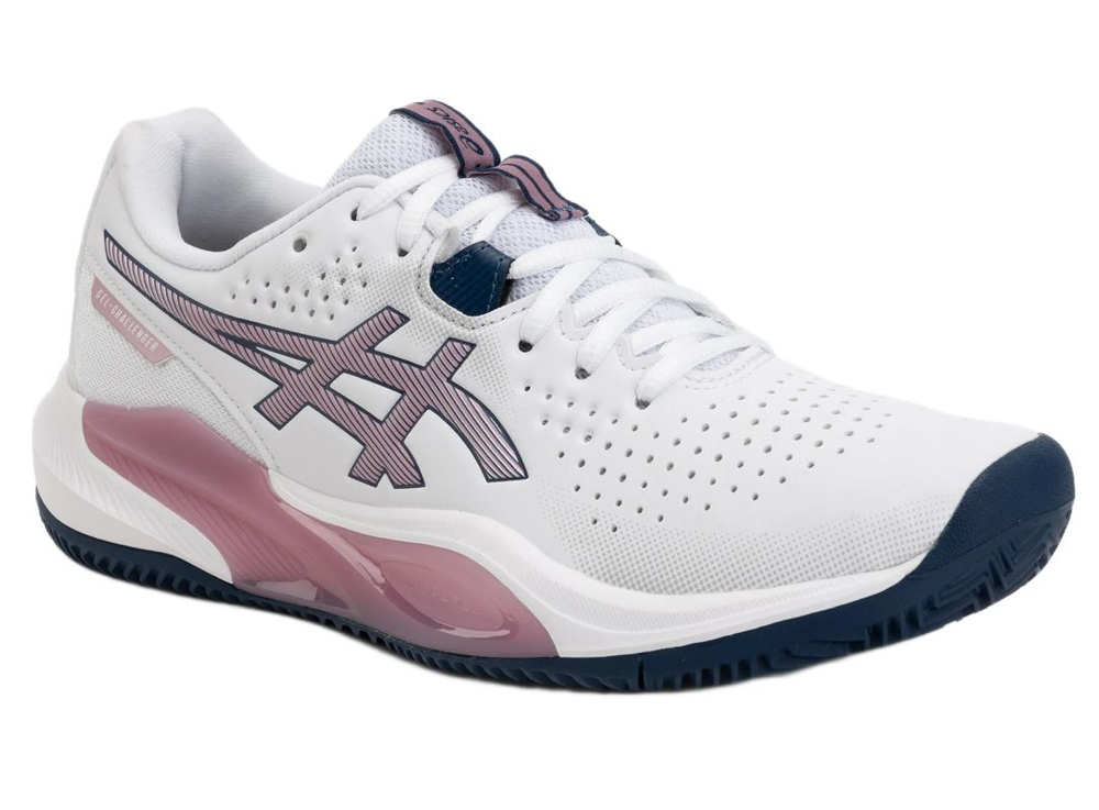 Женские Кроссовки теннисные Asics Gel-Challenger 15 Clay - white/taro purple