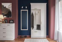 Прихожая Ливерпуль 13.21 Белый/Ясень ваниль