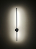 Настенный светодиодный светильник Mirastyle A-20780-600 B BK