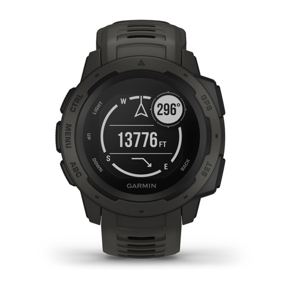 Умные часы Garmin INSTINCT Graphite (010-02064-00)