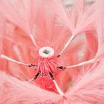 Искусственная розовая елка «Pink Charm» (ветки из пампасной травы) 210 см / 2,1 м