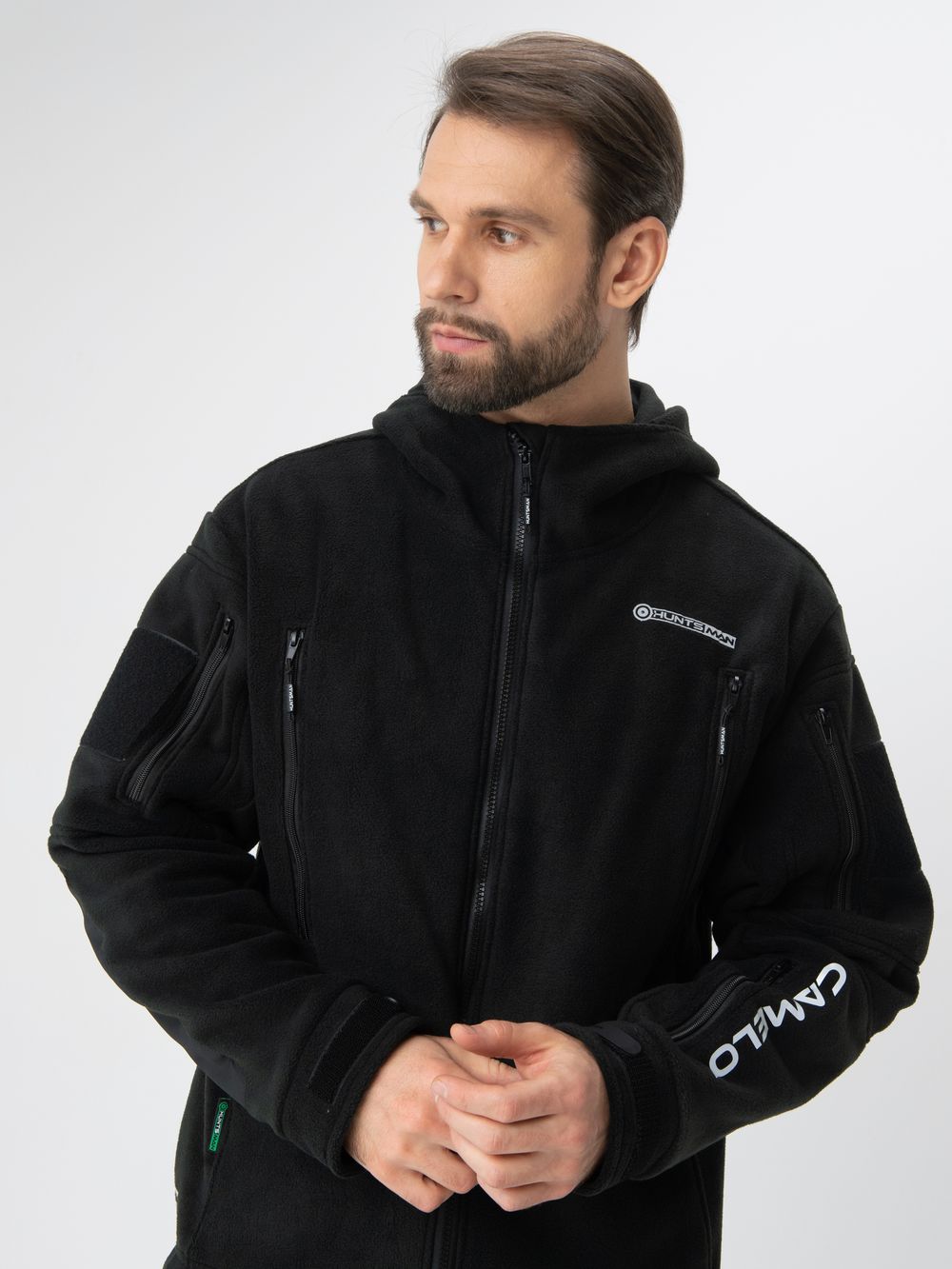 Куртка демисезонная Камелот ткань Polarfleece цвет Черный