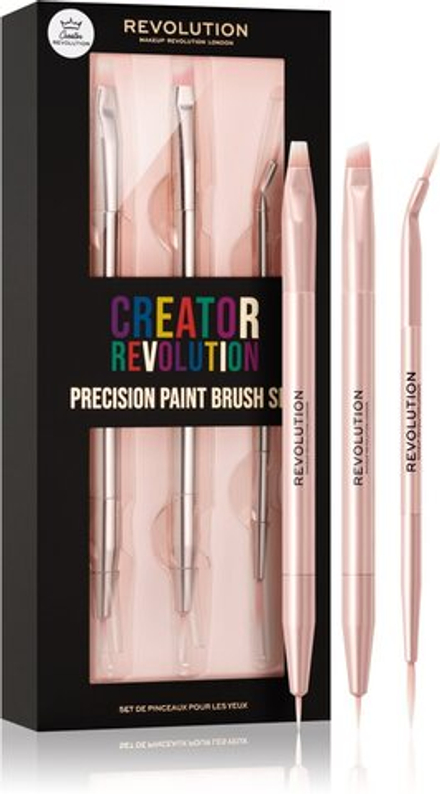 Makeup Revolution Creator - набор кистей (для глаз) /  3 шт.   / GTIN 5057566512510