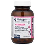 Metagenics, Women's Health, HerWellness™, восстанавливающий в течение ночи, с глицинатом магния, 60 таблеток