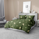 Комплект постельного евро-стандарт AVOCADO, 100% хлопок