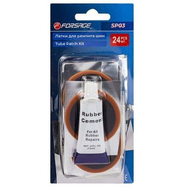 Латки для ремонта шин, комплект 24шт