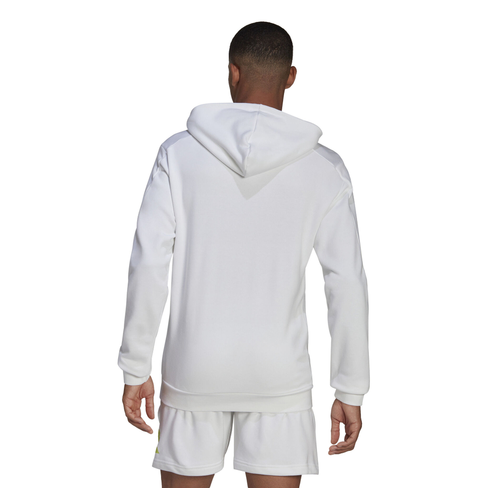 Мужская кофта теннисная adidas Future Icon 3BAR OH Hoody Men - White, Green