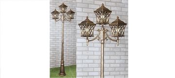 Светильник уличный Cassiopeya F/3 чёрное золото Elektrostandard