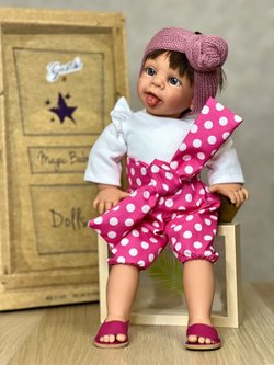 Кукла LAMAGIK мягконабивная  38см Gestito (12034)