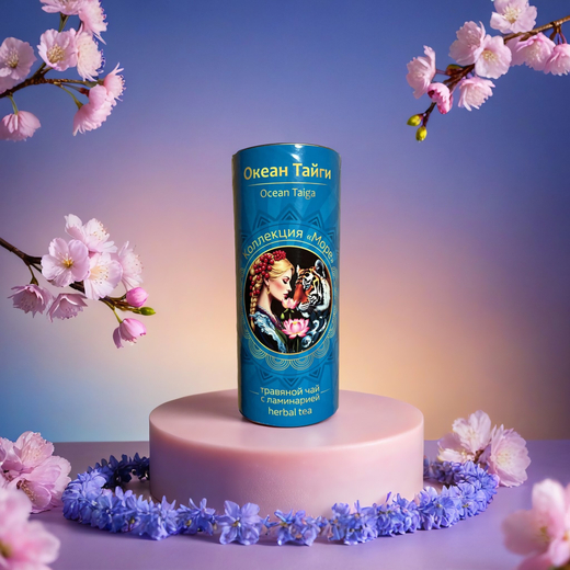 Травяной чай «Шум японского моря» с ламинарией. 75гр