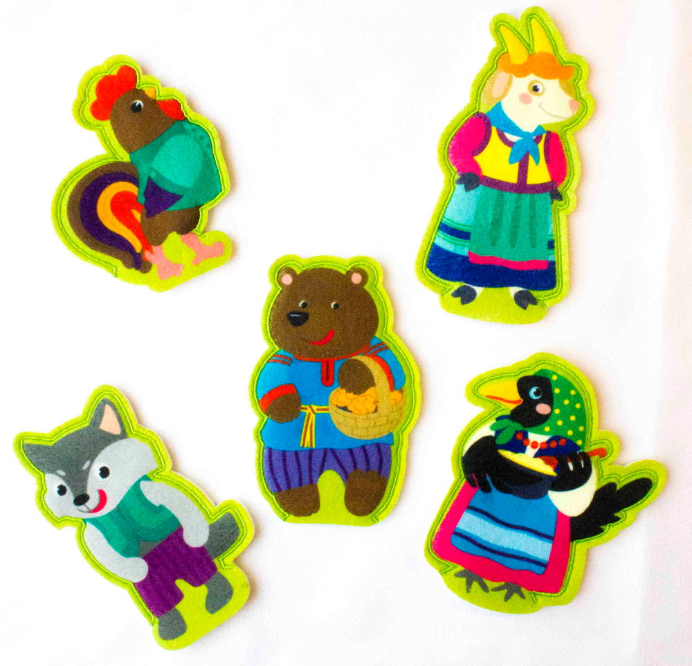 Пальчиковый кукольный театр Потешки арт.03941 (ДК)