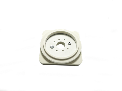 Платформа теневая белая круг под светильник Art GU10 90х90х20мм