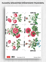 Трансфер для декупажа переводной рисунок для поверхностей 128