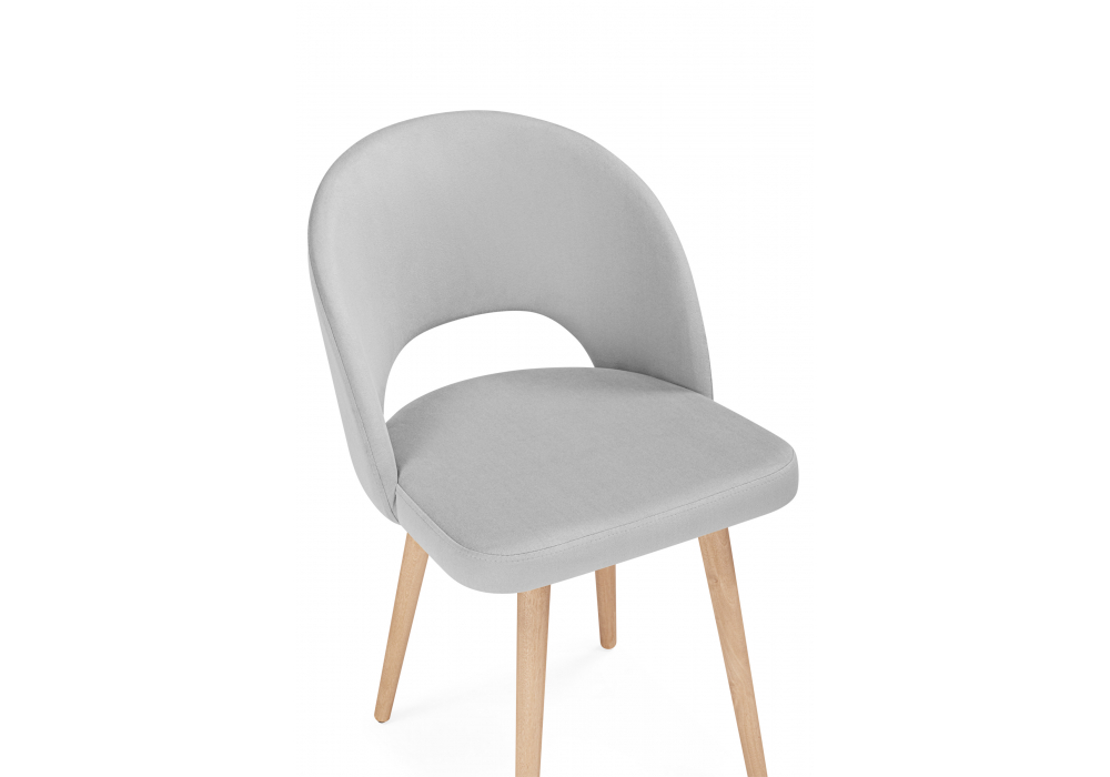 Стул деревянный Woodville Курбис 360 светло-серый (zd 960), светлое дерево