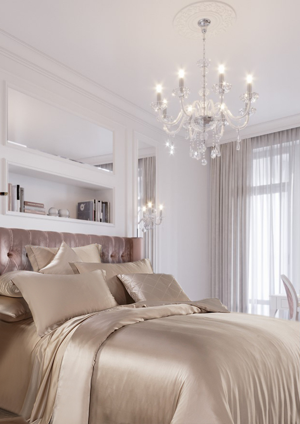 Постельное белье 2 спальное евро Luxe Dream Sharm