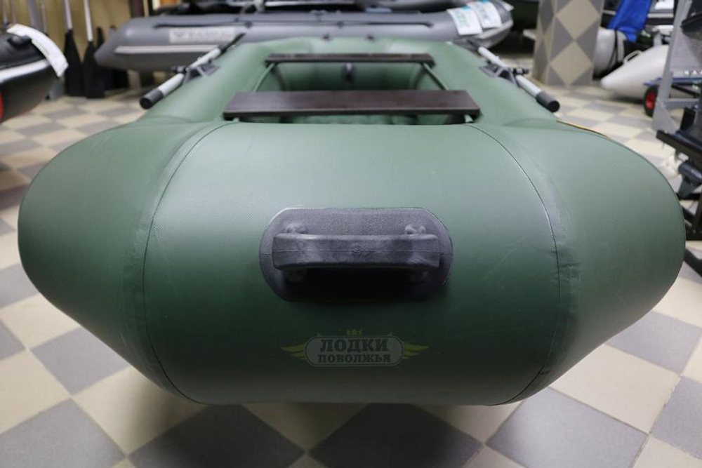 Лодка пвх муссон h-270 нд тр (цвет: зелёный)