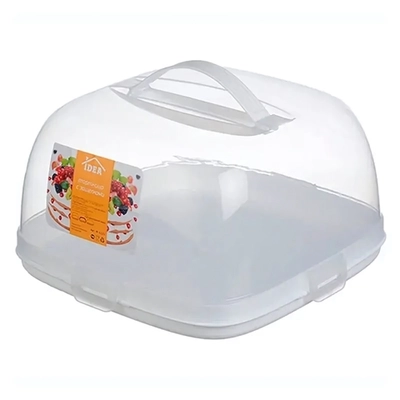 Тортница с защелками Белый 0,15,28х0,28м