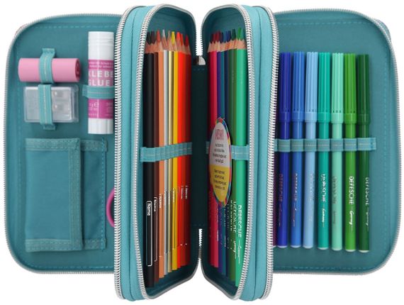 TOPModel Triple Pencil Case DRAGON LOVE