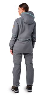 Костюм женский «Элит Барьер NEW» (смесовая, светло-серый, мята) Орион