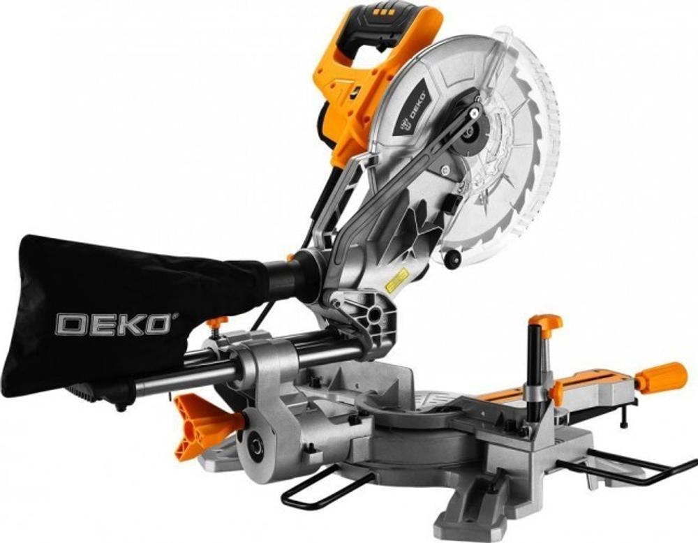 Пила торцовочная сетевая DEKO DKMS2200-255 Laser 063-4218