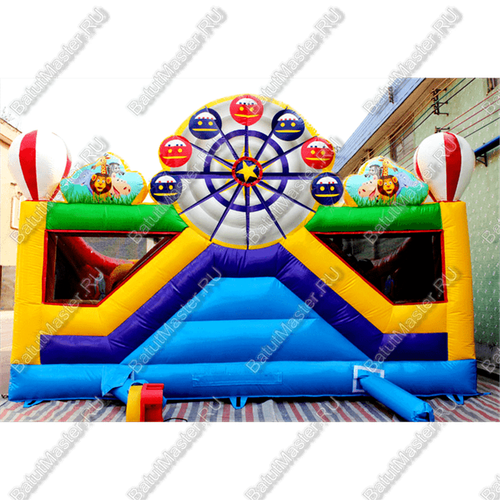 Коммерческий надувной батут "Циркачи"