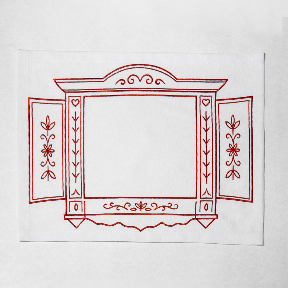 Плейсмат "Окно в Россию"