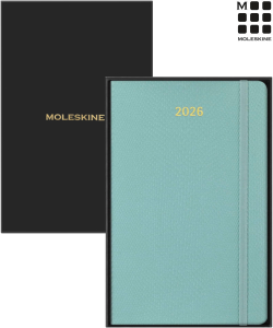 Еженедельник Moleskine PRECIOUS & ETHICAL MAMBA Large 130х210мм обложка экокожа 144стр бирюзовый (DSPRETK812WN3)