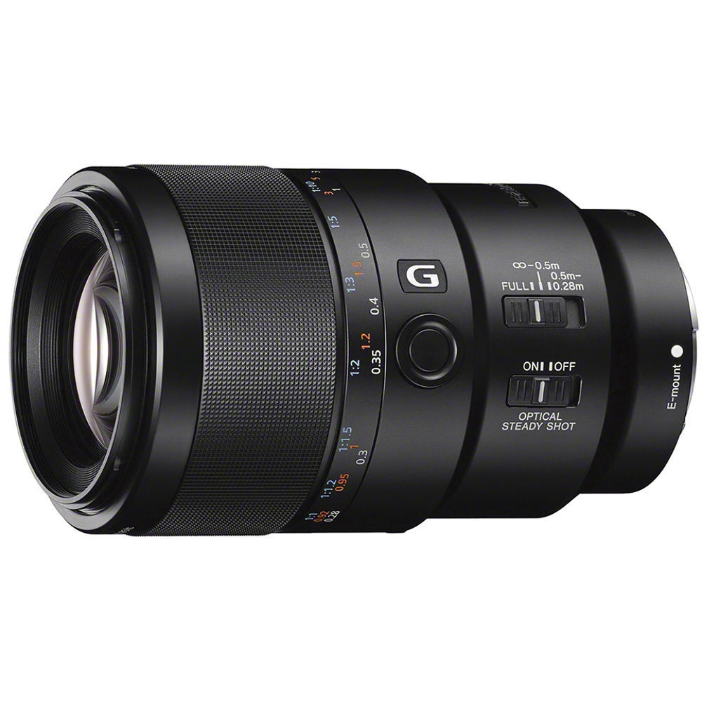 Объектив Sony FE 90mm f/2.8 Macro G OSS (SEL90M28G), черный