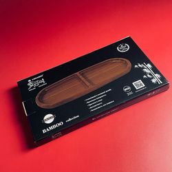Lenardi 235-070 Доска сервировочная 30,5*17см TROPICAL в под.уп.(х32)Бамбук
