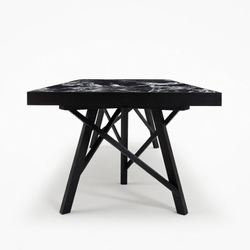 Дизайнерский стол EDGE CERAMIC LARGE black