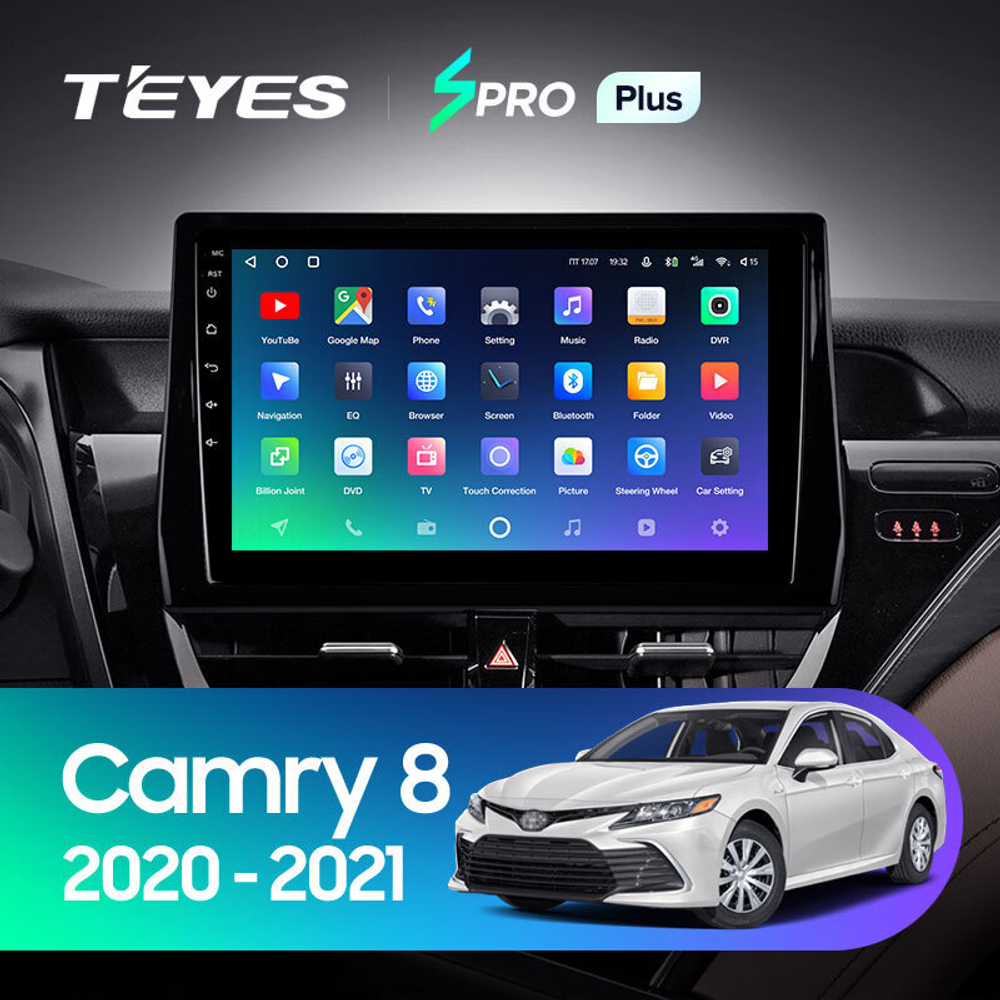 Teyes SPRO Plus 10" для Toyota Camry 8 2020-2021