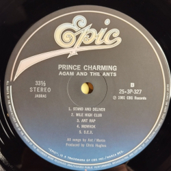 Винтажная виниловая пластинка LP Adam And The Ants Prince Charming (Japan 1981) (Obi)