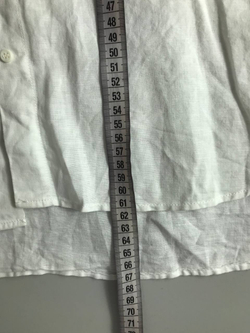 Рубашка Ostin льняная, маркировка XS, визуально на 42 размер