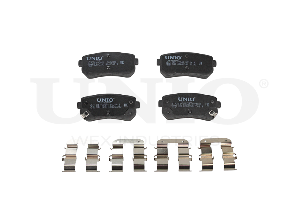 Колодки тормозные диск. задние UNIO BRP-20041
