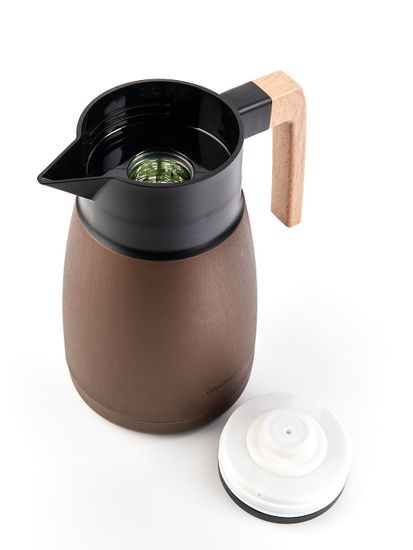 Термос-кувшин 1000 мл. со стеклянной колбой Ofenbach NB 101327 пластиковый корпус