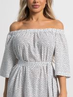 Платье с поясом Дафна (белое) П15522-8М LT Collection