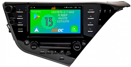 Магнитола для Toyota Camry 70 2017-2020 (c JBL) - Airoc 2K AU-1148 Android 13, 8-ядер, 12/512Гб, SIM-слот