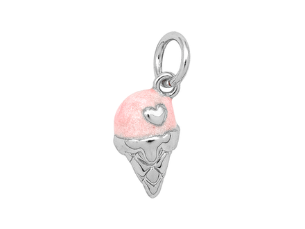 Подвеска "Мороженое" 11,5мм, с эмалью